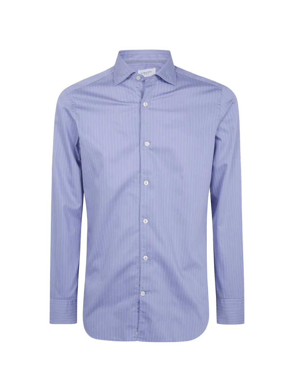 Tintoria Mattei vertical-stripe long-sleeve shirt - Blu