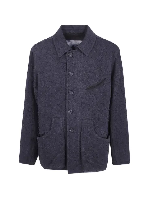 Ziggy Chen textured-finish button-up jacket