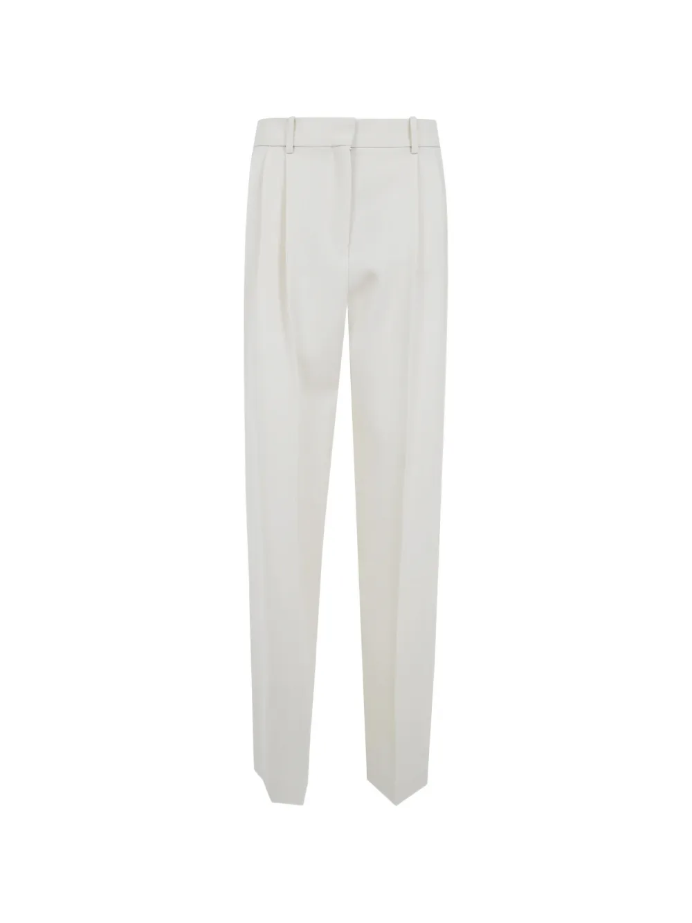 Calvin Klein pleated tailored trousers Beige