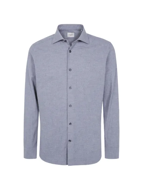 Tintoria Mattei spread-collar button-up shirt