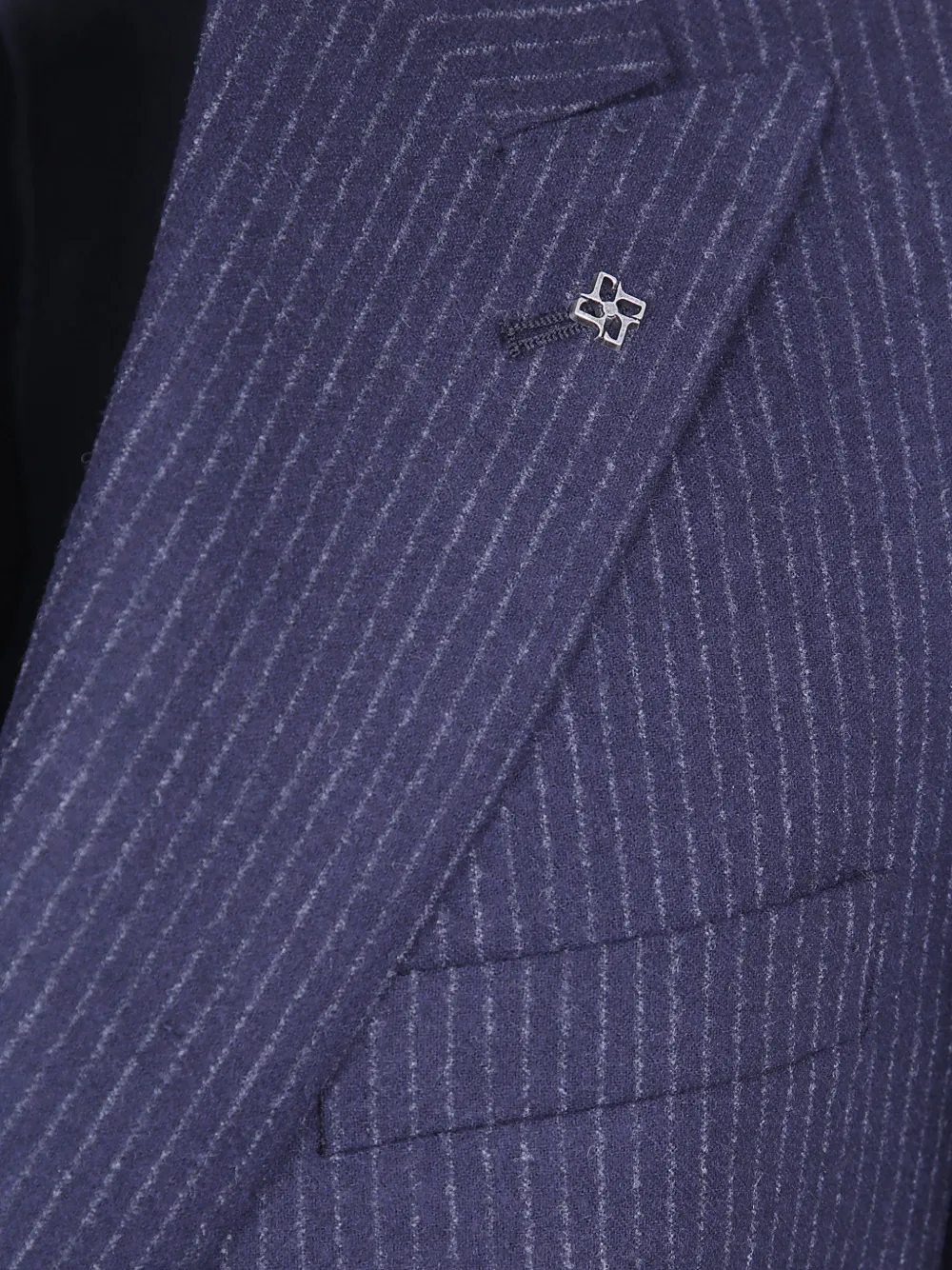 Tagliatore pinstripe double-breasted suit Blauw