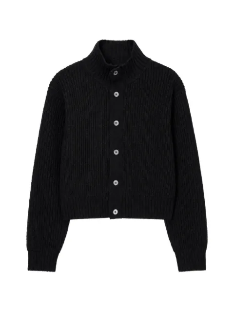 DUNST ribbed-knit high-neck sweater