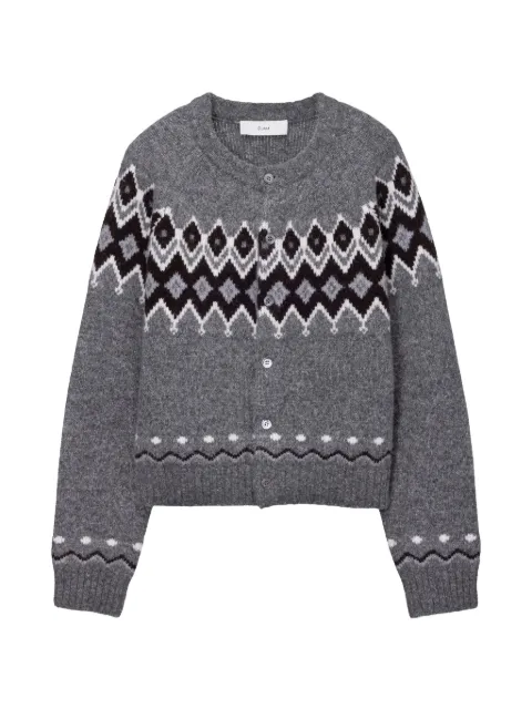 DUNST cárdigan Fair Isle tejido en jacquard