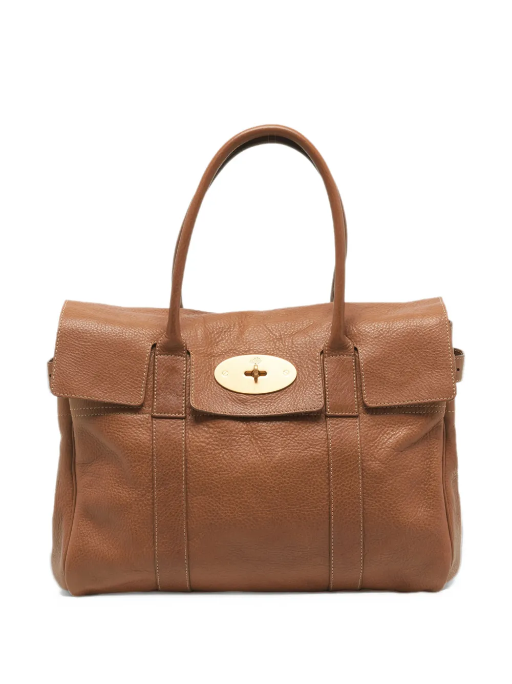 Mulberry Pre-Owned Bayswater postman's-lock tote bag - Marron