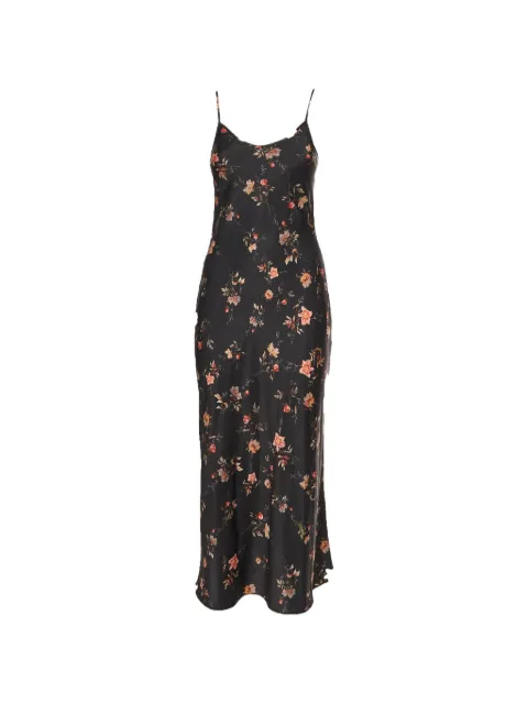 AllSaints Bryony Tanana 花卉印花中长吊带裙