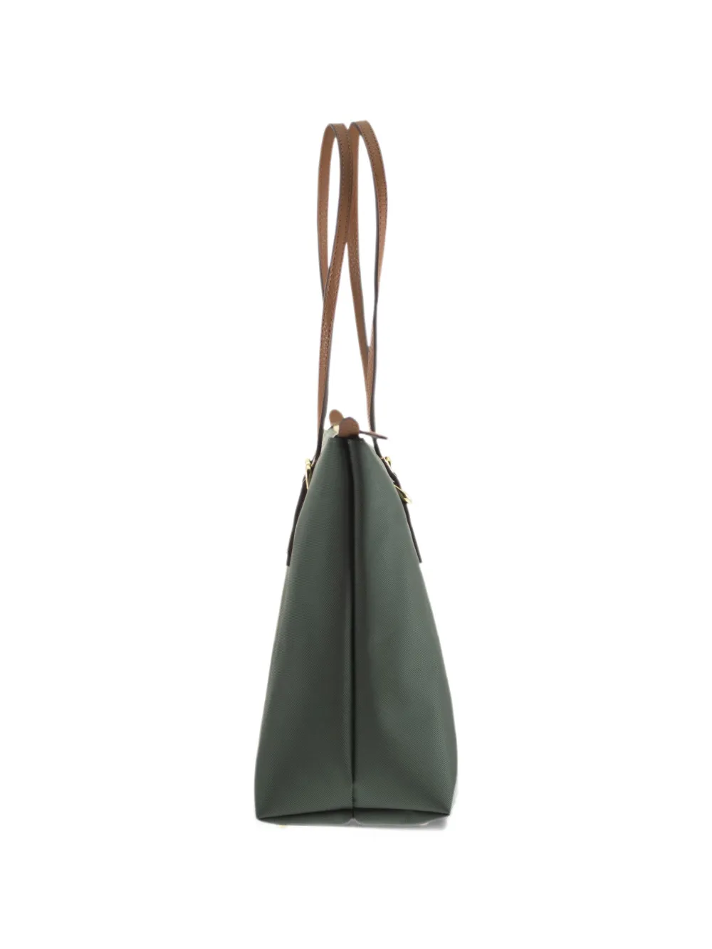 Lauren Ralph Lauren Keaton logo-plaque tote bag Groen