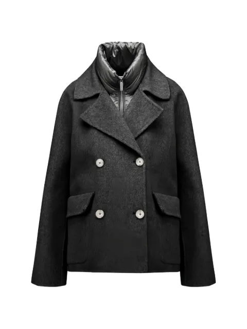 bomboogie padded-insert double-breasted coat
