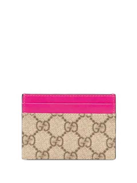Gucci Pre-Owned 2000-2015 GG Supreme card holder
