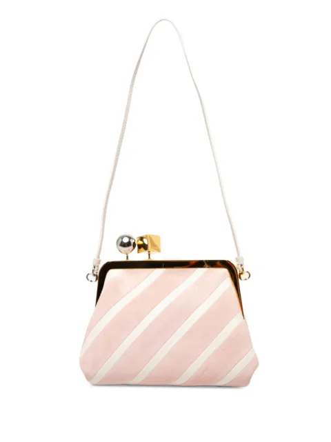 Jacquemus Pre-Owned bolsa de hombro The Berlingot de piel y gamuza 2015