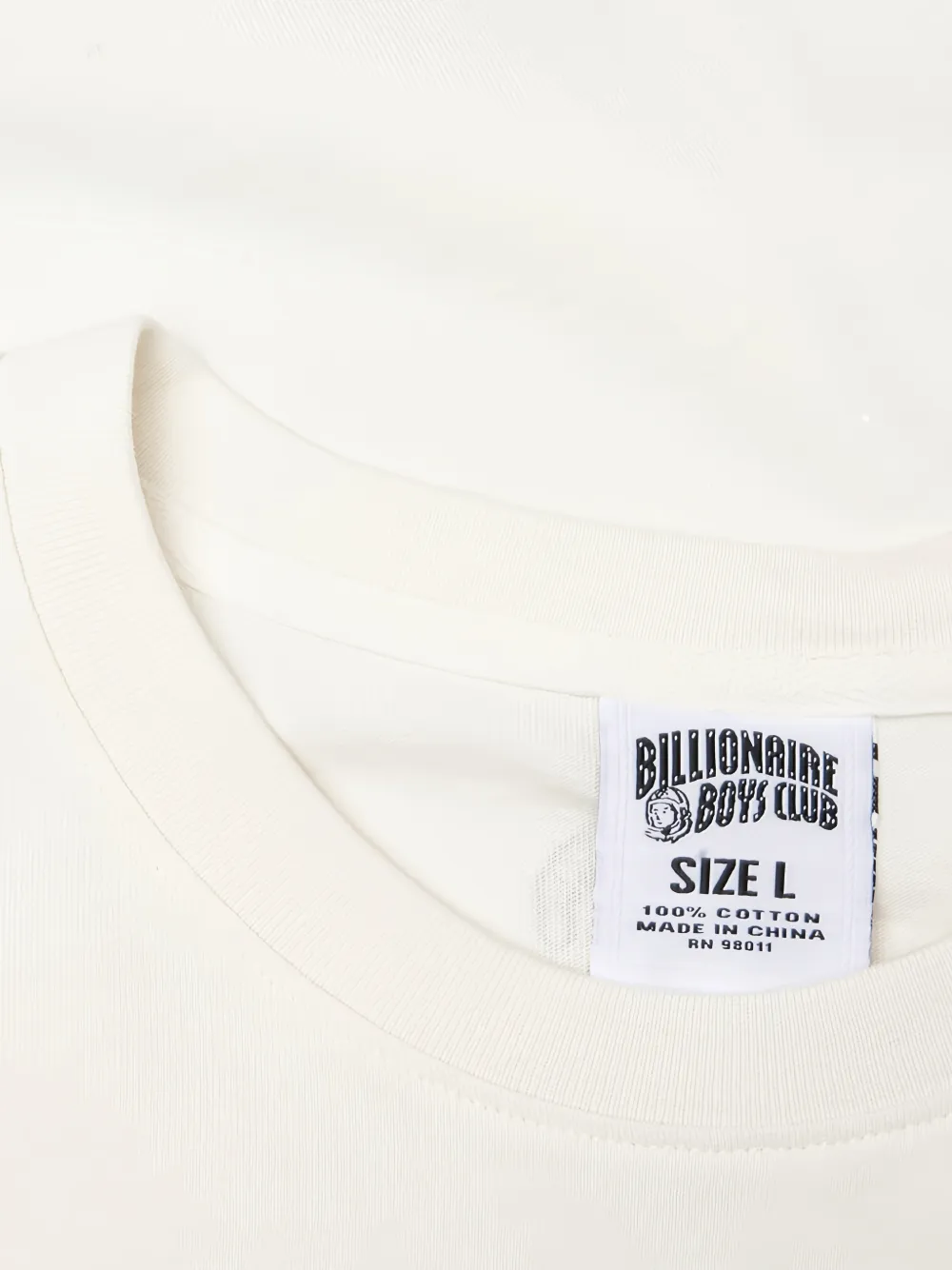 Billionaire Boys Club World Cup short-sleeve cotton T-shirt Beige