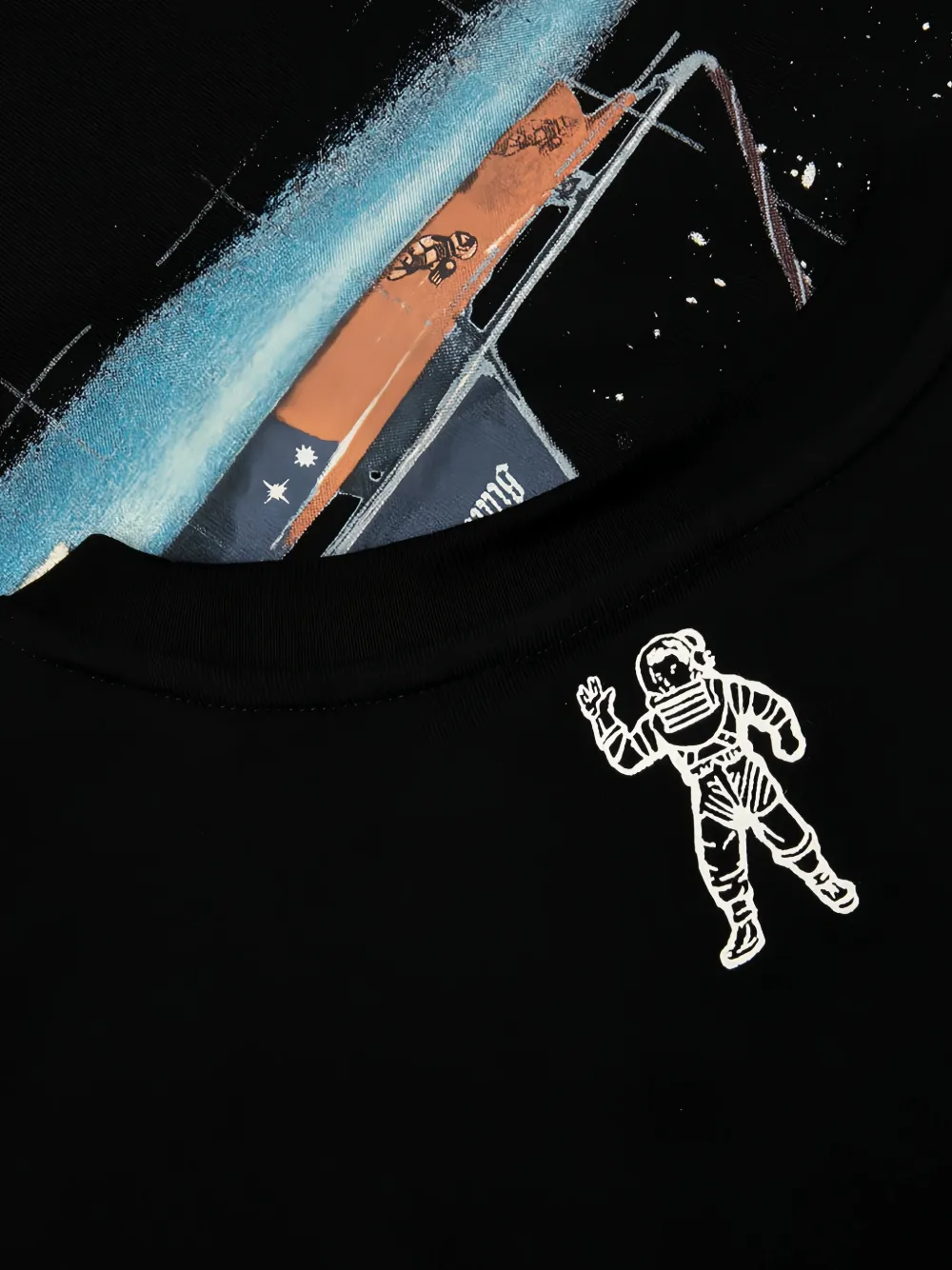 Billionaire Boys Club World Cup short-sleeve cotton T-shirt Zwart