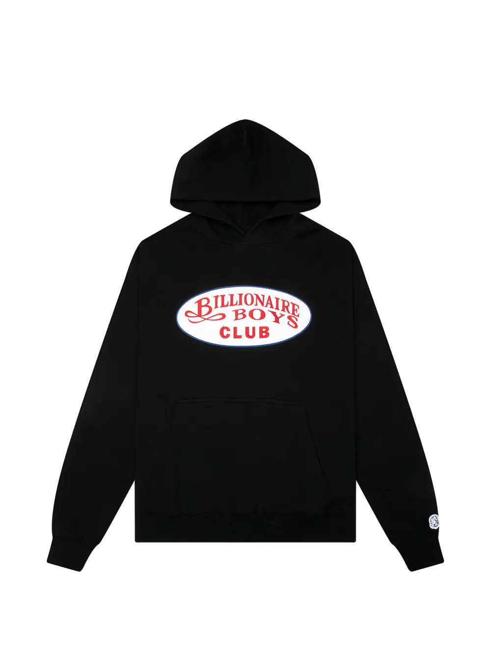 Billionaire Boys Club logo-print cotton hoodie Zwart