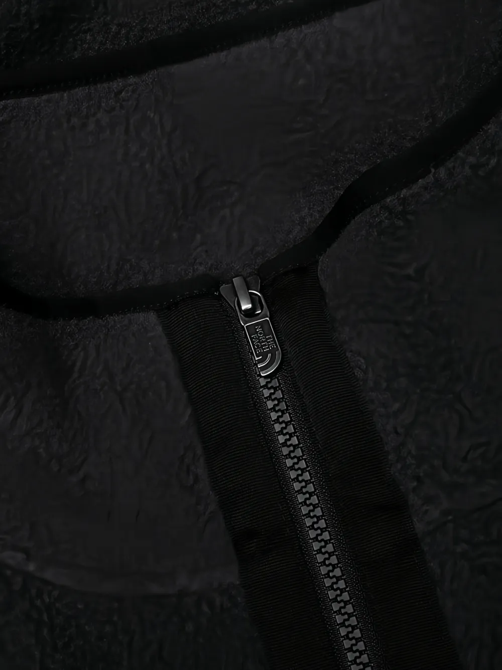 The North Face Red Box 1 2 zip fleece Zwart