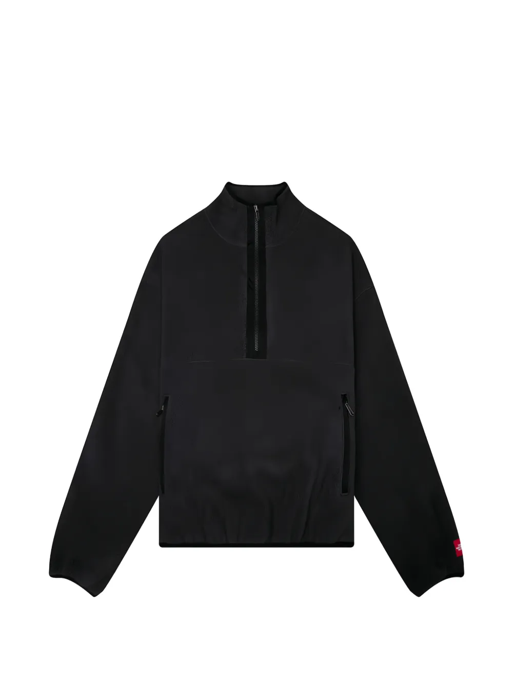 The North Face Red Box 1 2 zip fleece Zwart
