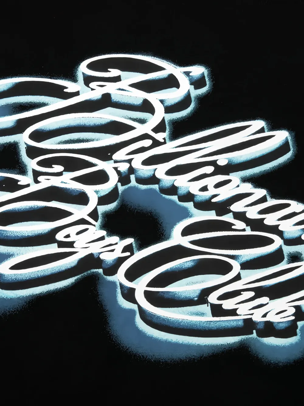 Billionaire Boys Club logo-print T-shirt Zwart
