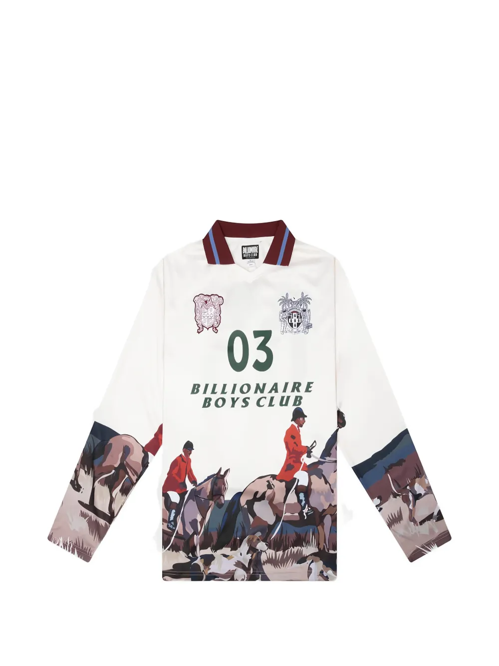 Billionaire Boys Club Hounds long-sleeve T-shirt Beige