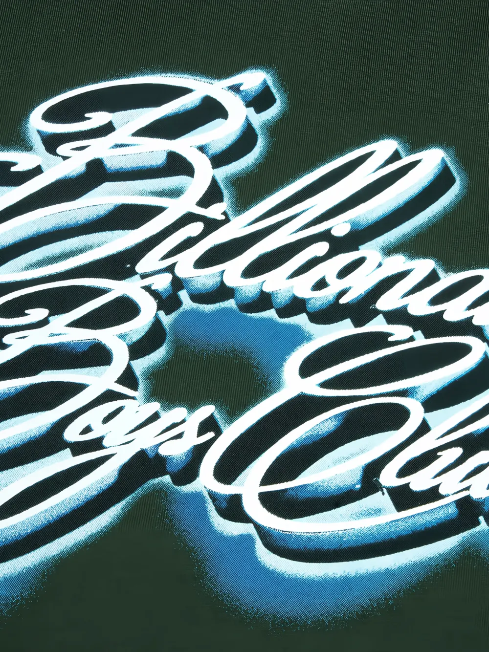 Billionaire Boys Club Fancy short-sleeve cotton T-shirt Groen