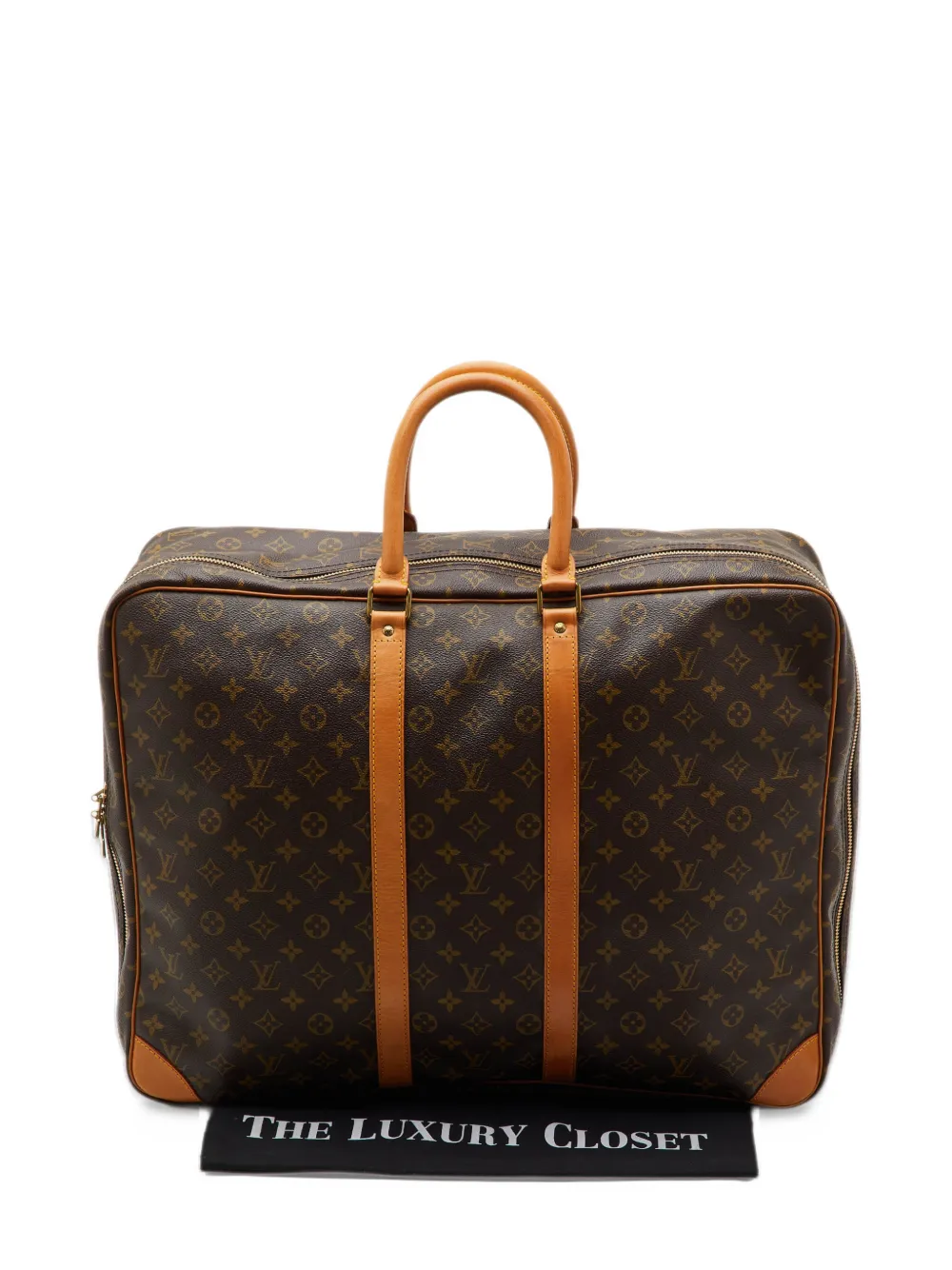 Louis Vuitton Pre-Owned 1988 55 Sirius Monogram canvas holdall - Brown