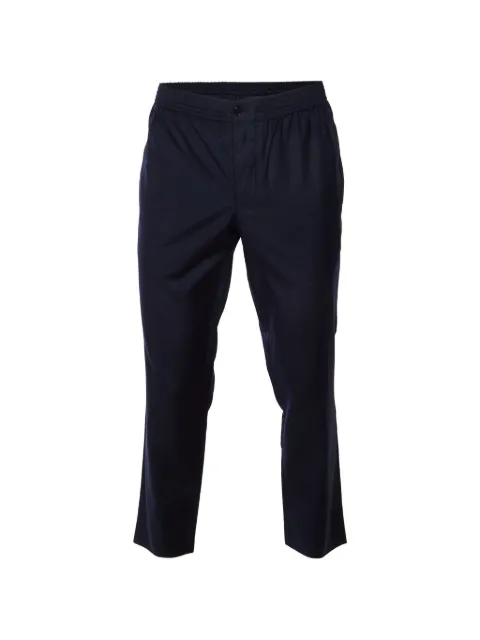 Hermès Pre-Owned elasticised-waist tapered trousers