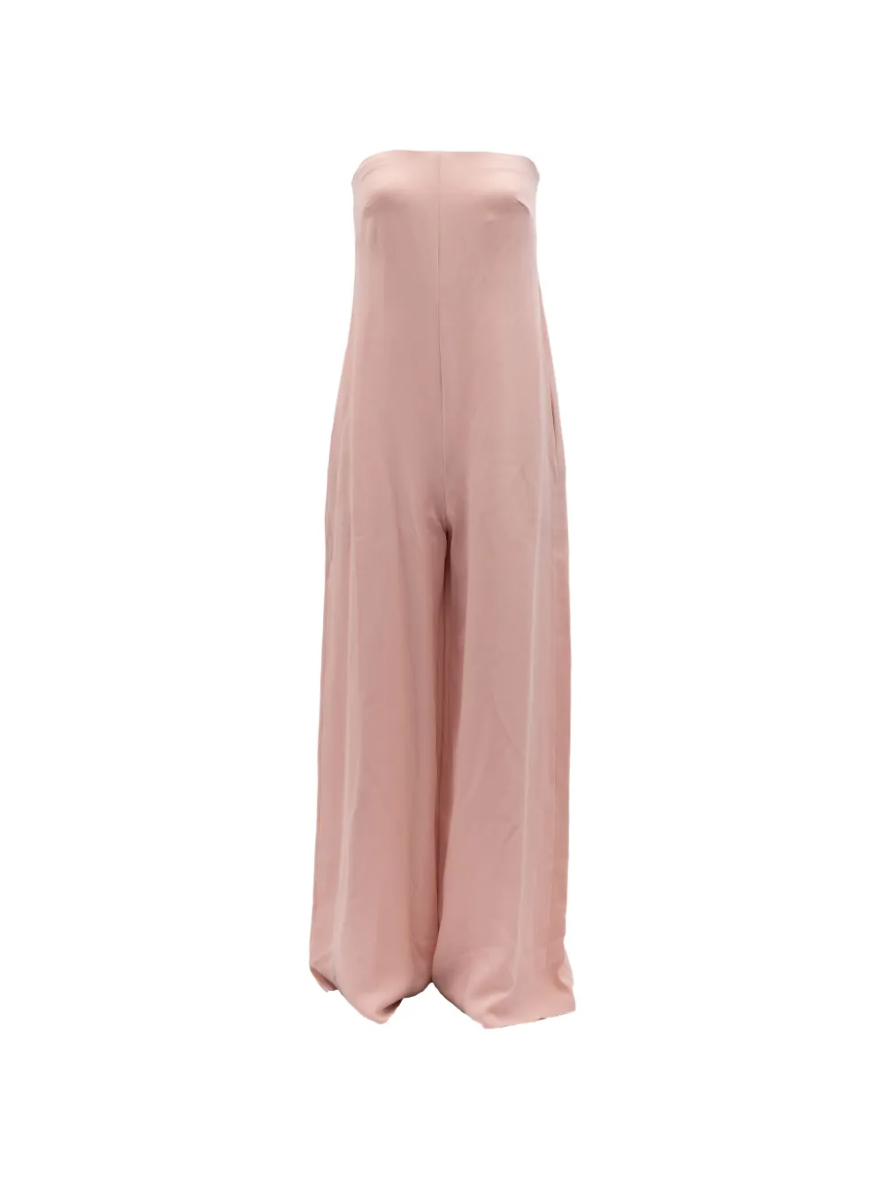 Valentino Garavani strapless wide-leg jumpsuit Roze