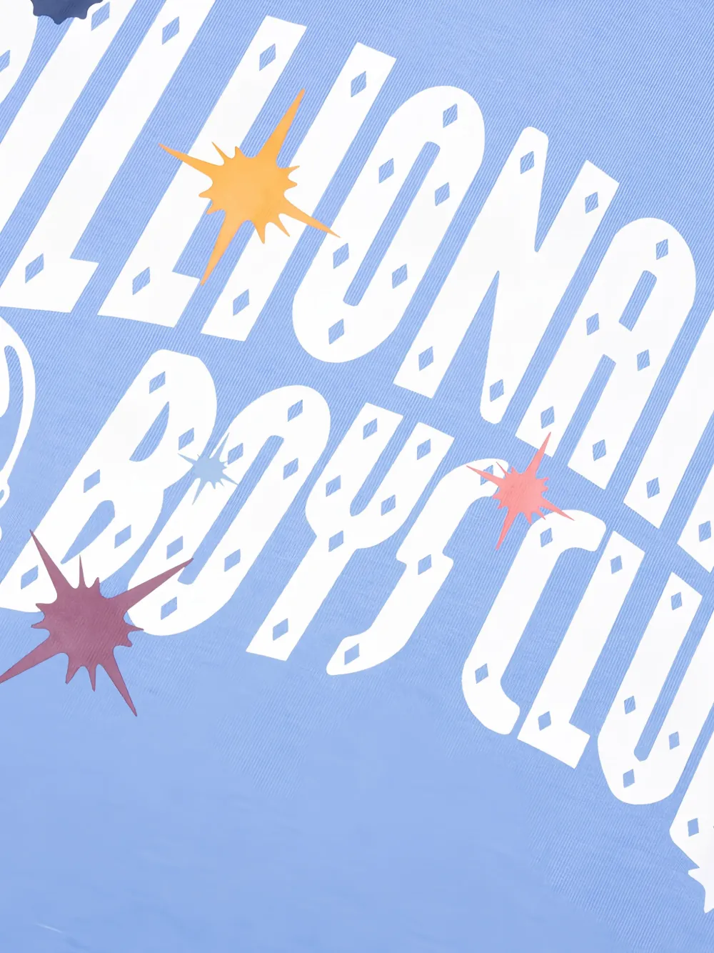 Billionaire Boys Club logo-print cotton T-shirt Blauw