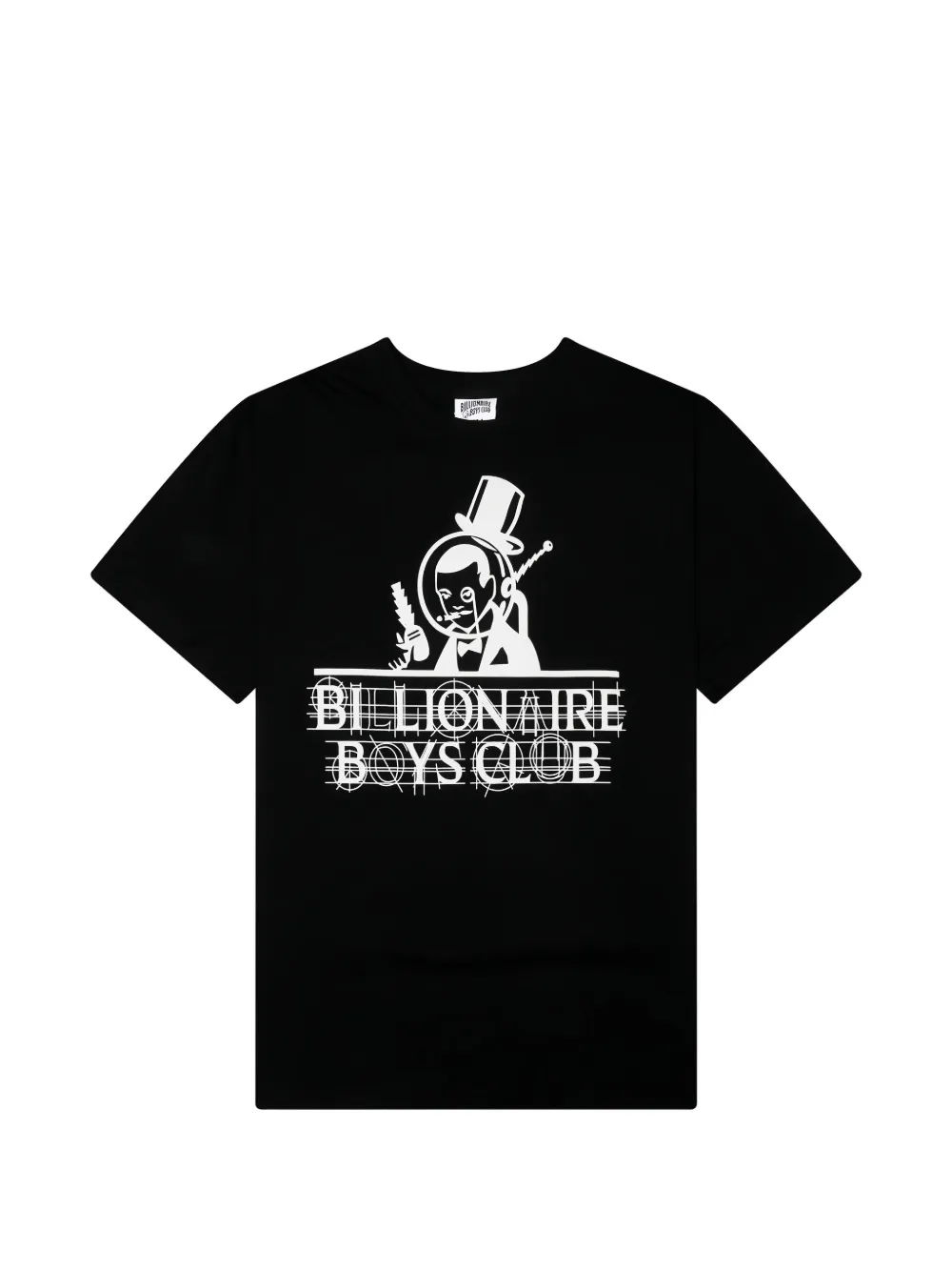 Billionaire Boys Club Blueprint SS graphic-print T-shirt Zwart
