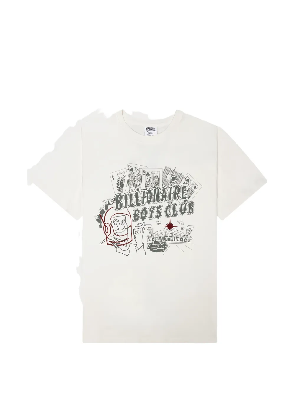 Billionaire Boys Club Space Deck T-shirt - Toni neutri