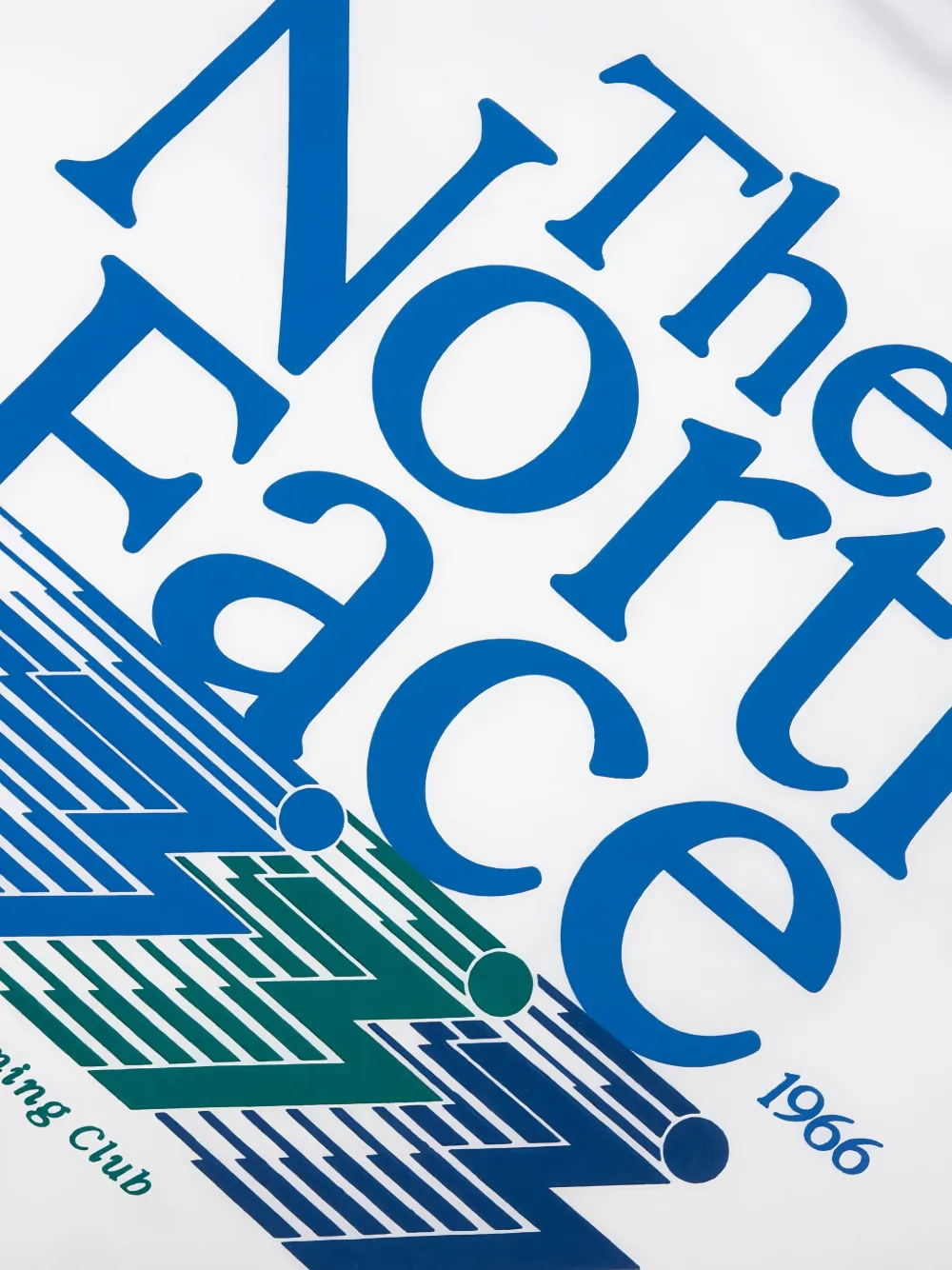 The North Face Retro Trail graphic T-shirt Wit