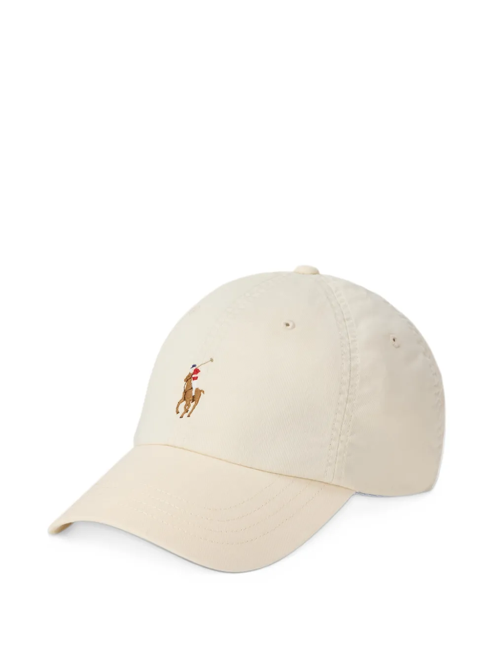 Polo Ralph Lauren Pony-embroidered baseball cap Beige