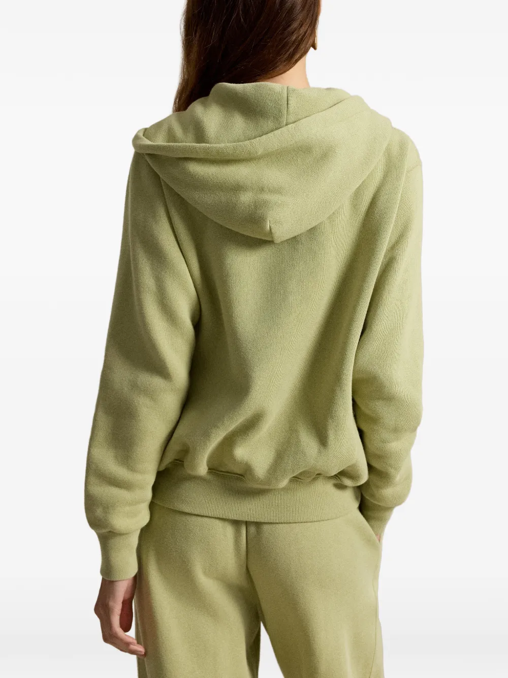 Polo Ralph Lauren full-zip fleece hoodie Groen