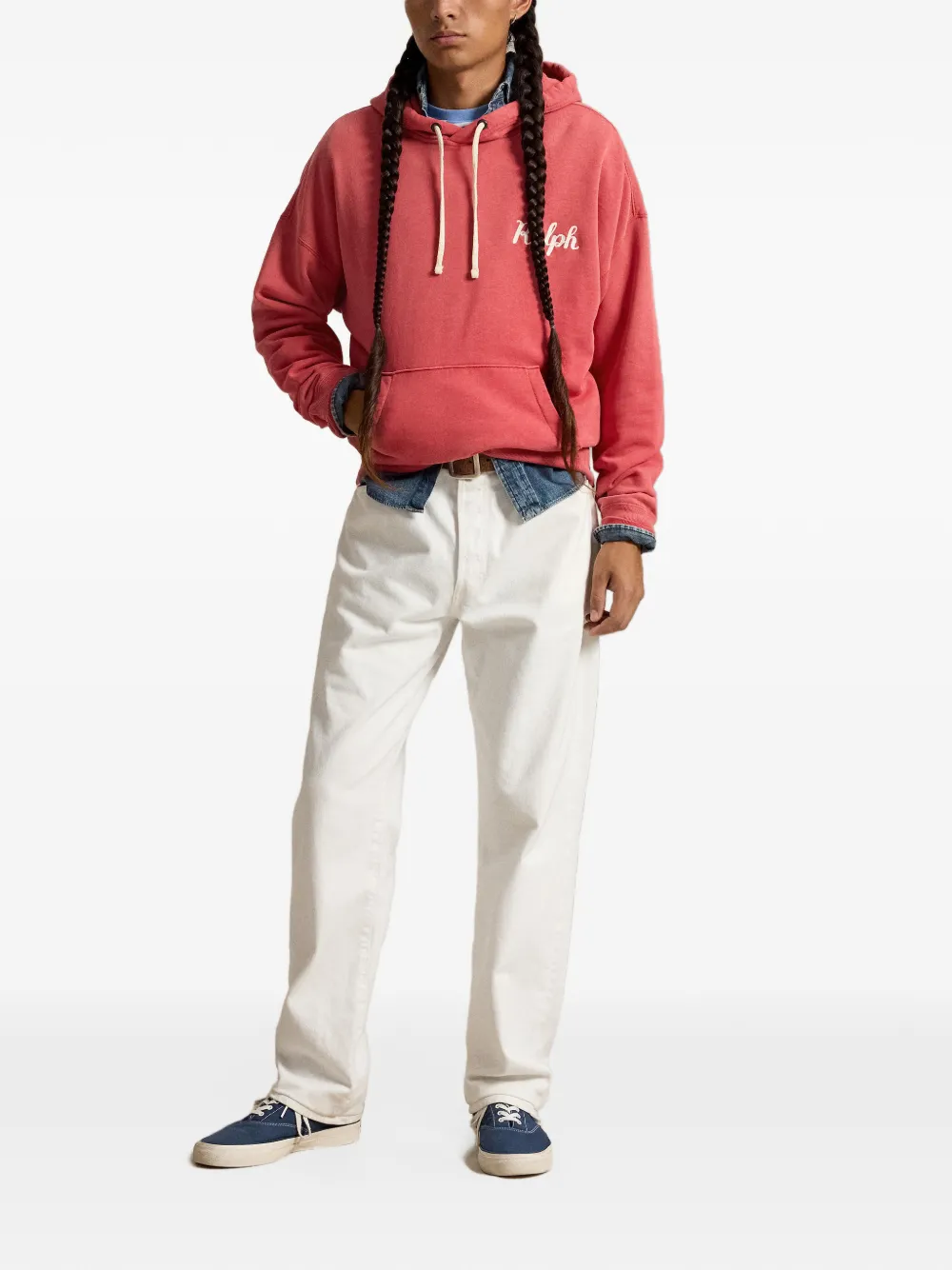Polo Ralph Lauren The Ralph logo hoodie Rood