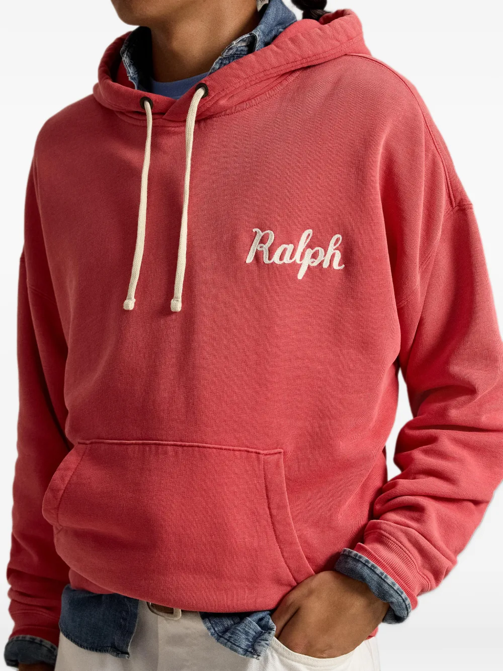 Polo Ralph Lauren The Ralph logo hoodie Rood