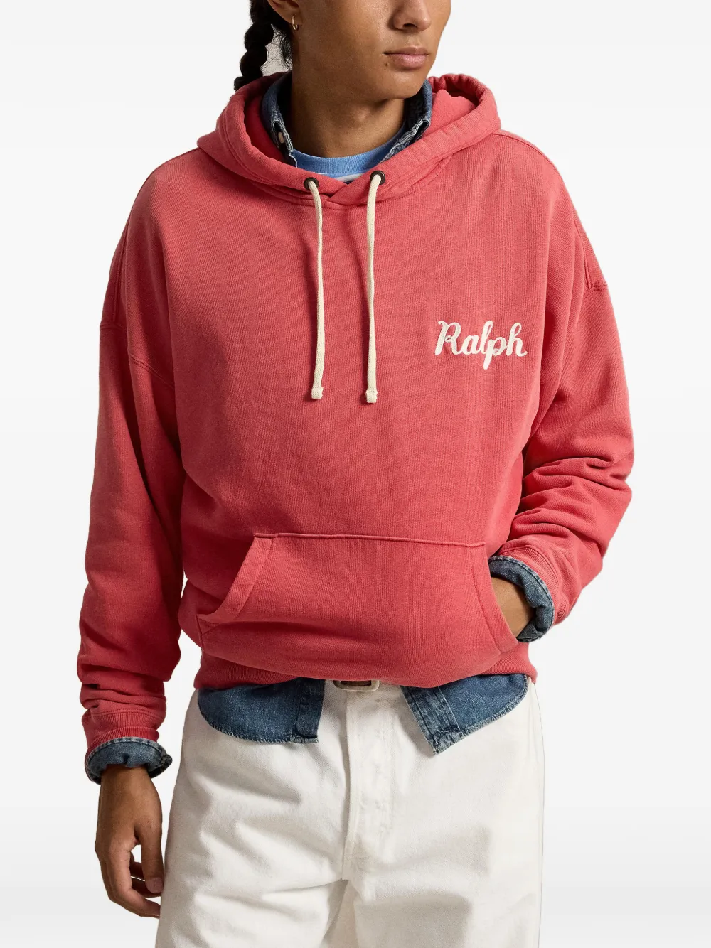 Polo Ralph Lauren The Ralph logo hoodie Rood