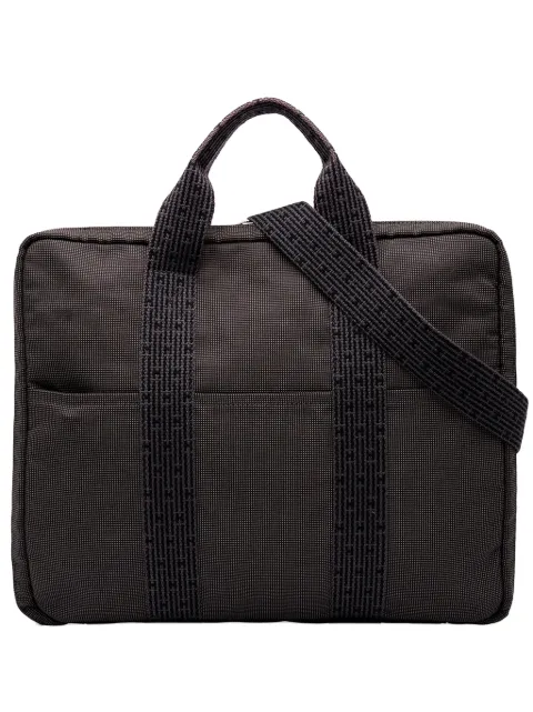 Hermès Pre-Owned 1990-2010 Canvas Herline Porte Documents business bag