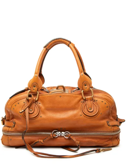 Chloé Pre-Owned 2006 Leather Paddington East West Zippy handbag