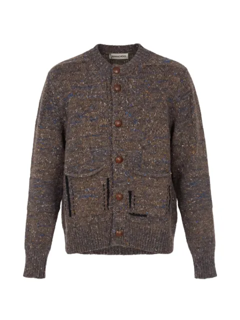 Namacheko Elric button-up flecked cardigan