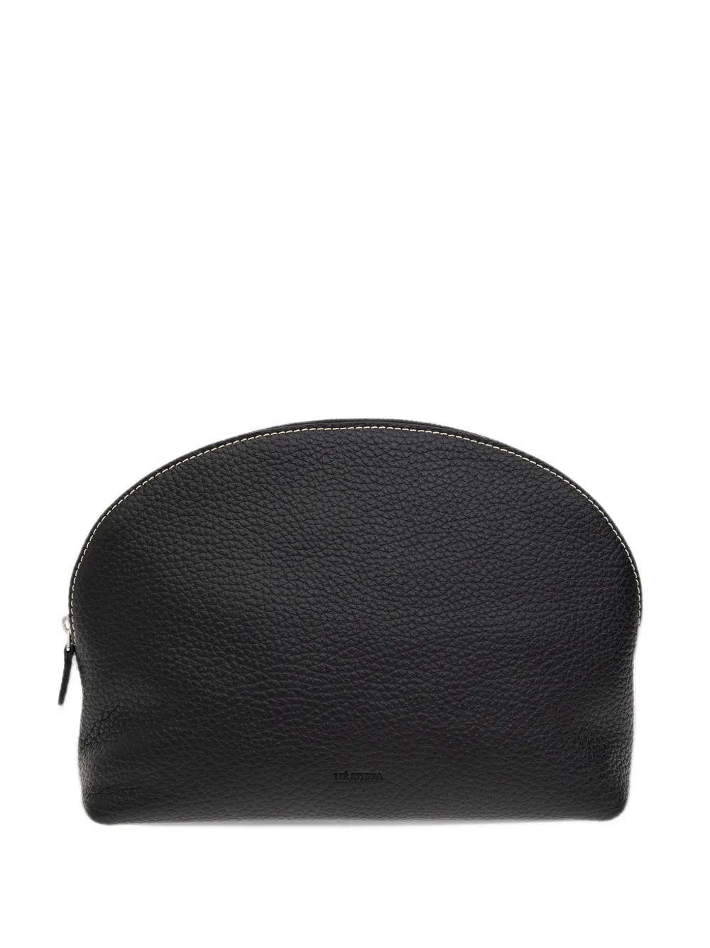 Lié Studio The Margot pebbled leather pouch - Nero