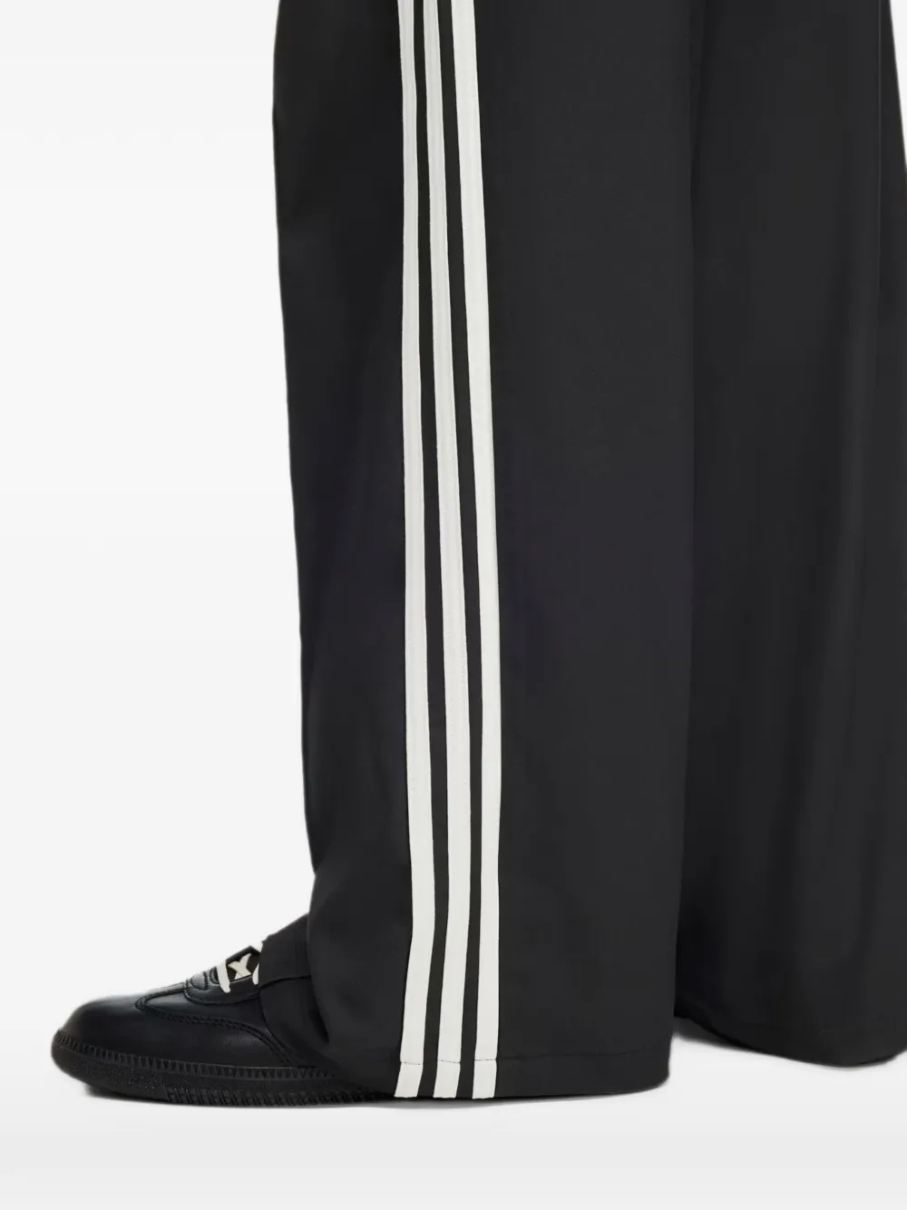 Song For The Mute x Adidas side-stripe track pants Zwart