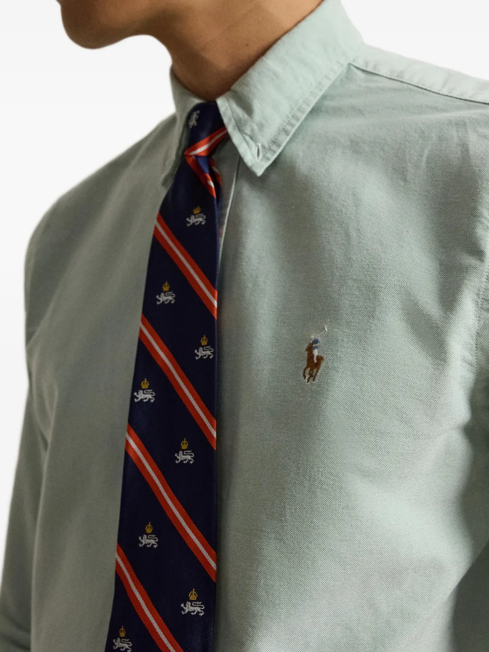 Polo Ralph Lauren the iconic Oxford shirt Groen
