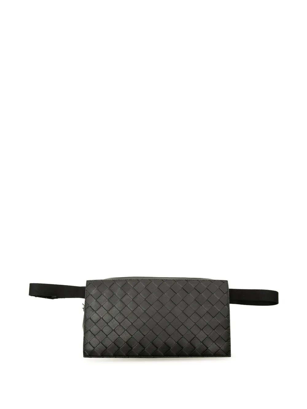 Bottega Veneta Pre-Owned 2012-2026 Intrecciato Trimmed Nappa belt bag - Nero