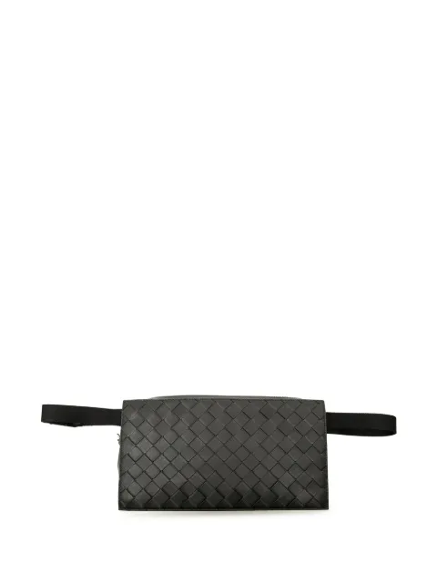 Bottega Veneta Pre-Owned клатч с плетением Intrecciato (2012-2026 годы)