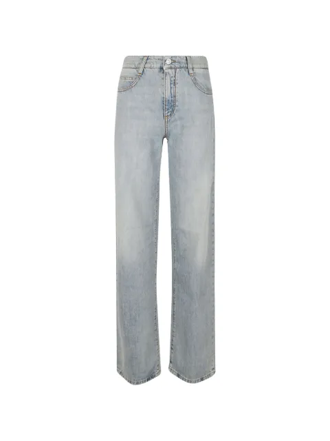 Ermanno Scervino buckled straight-leg jeans