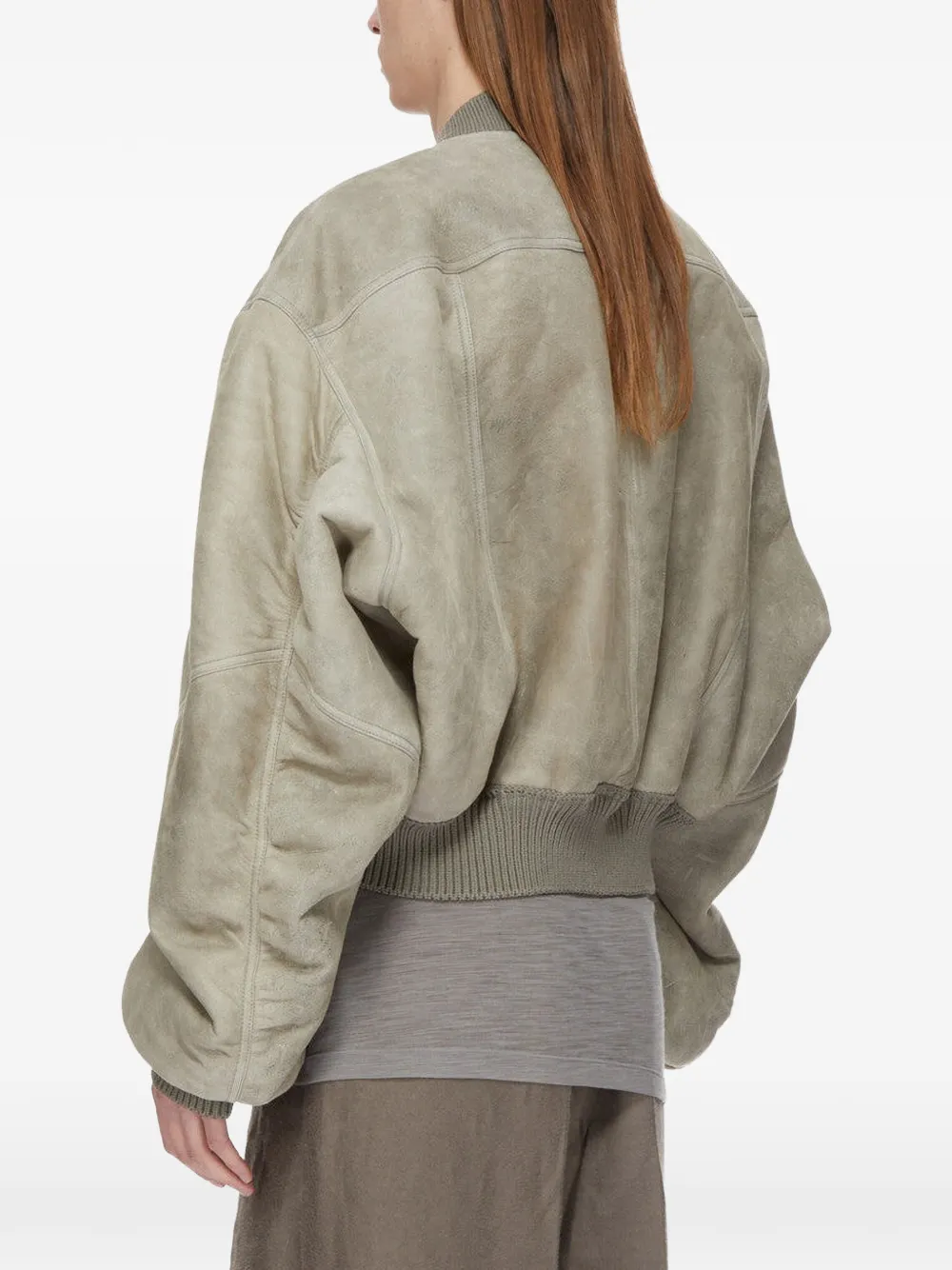 Rick Owens Secchia flight jacket Beige