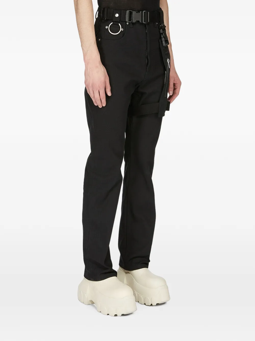 Rick Owens Holster cargo jeans Zwart