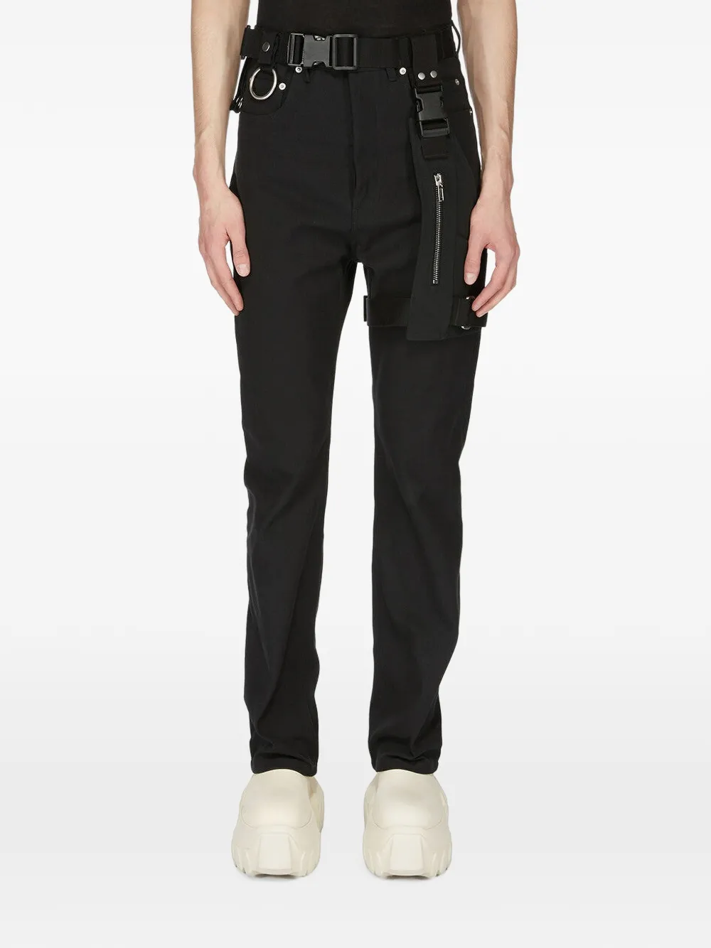 Rick Owens Holster cargo jeans - Nero