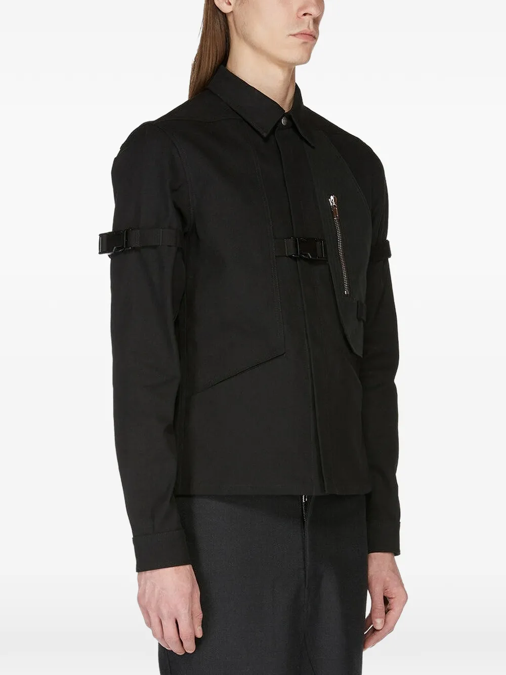 Rick Owens Rowland shirt Zwart