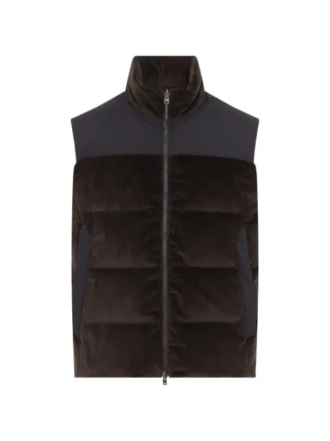 Sease corduroy-quilted padded jacket