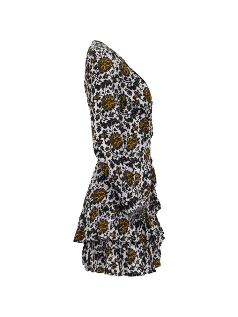 SANDRO Dami printed dress