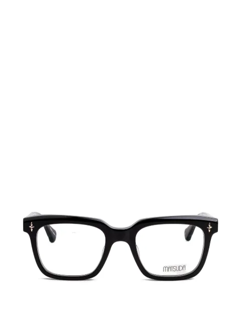 Matsuda M1043 square-frame glasses
