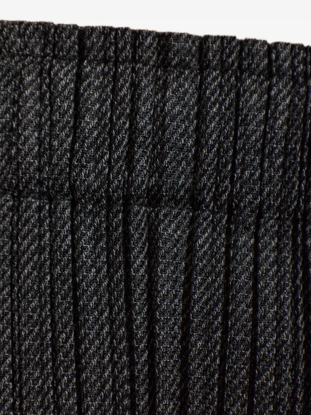 Pleats Please Issey Miyake elasticated pleated trousers Grijs